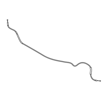 Toyota Corolla iM Hood Release Cable - 53630-12740