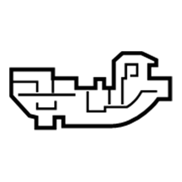 Toyota 53452-12120 Support Rod Holder