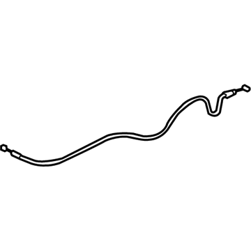 Toyota Sienna Hood Release Cable - 53630-AE010