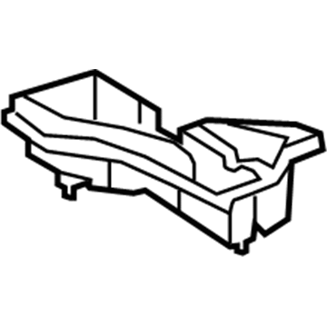 64995-12080-B0 Toyota Storage Box, Passenger Side Illustration 1 of 1