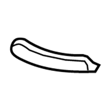 64322-12220 Toyota Side Bracket, Driver Side Illustration 1 of 1