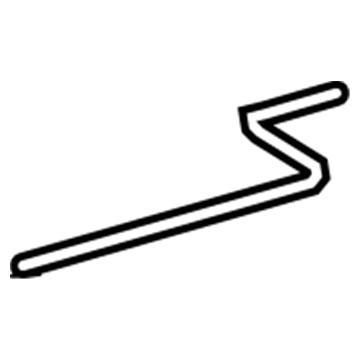 09113-20050 Toyota Handle, Rear Illustration 1 of 1