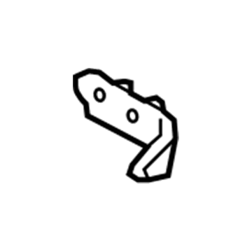 64321-12250 Toyota Side Bracket, Passenger Side Illustration 1 of 1