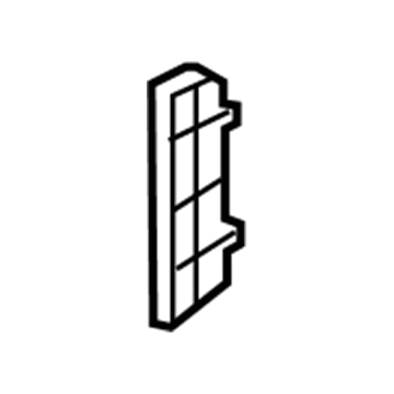 64745-12190-B0 Toyota Access Cover, Passenger Side Illustration 1 of 1