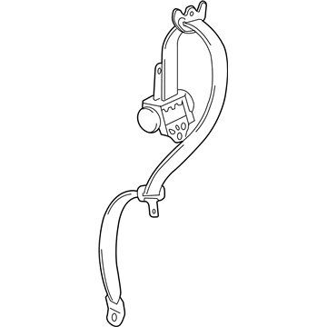 Toyota 73360-0C092-B1 Belt & Retractor