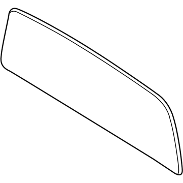 Toyota 64811-04130 Back Glass