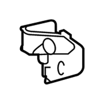 82715-0DE10 Toyota Junction Block Bracket, Lower Illustration 1 of 1