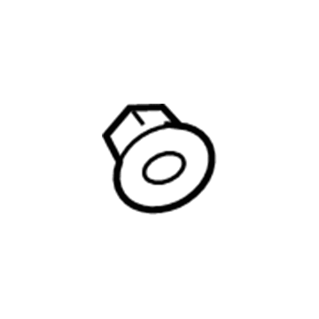 Toyota 90178-A0092 Combination Lamp Assembly Nut