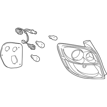 Toyota 81550-02450 Combination Lamp Assembly