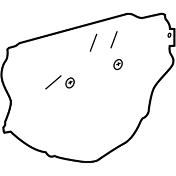 Toyota 67841-0C090 Water Shield