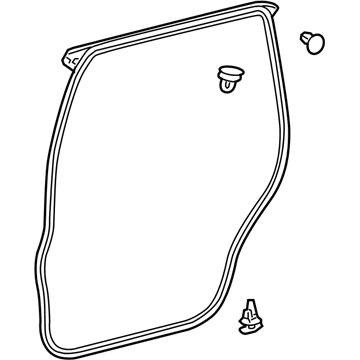 Toyota 67871-0C060 Surround Weatherstrip