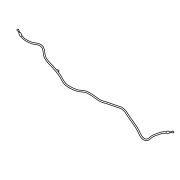 Toyota Hood Release Cable - 53630-04050