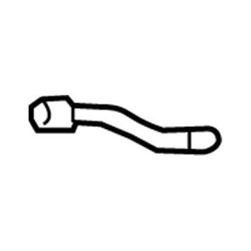 53393-04010 Toyota Hood Protector, Front Illustration 1 of 1