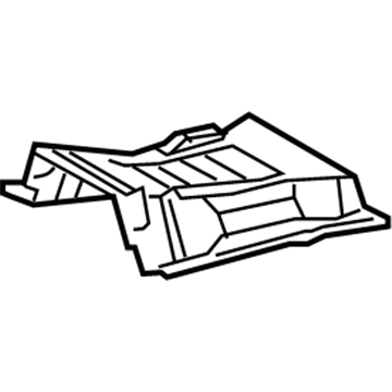 Toyota 58171-06040 Reinforcement Plate