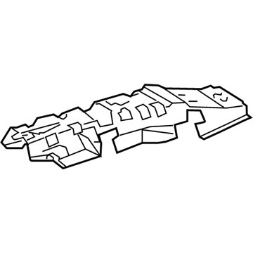 Toyota 58621-07020 Reinforcement Plate