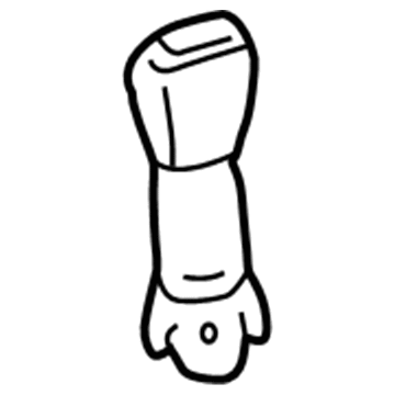 Toyota 73380-0C010-B0 Buckle