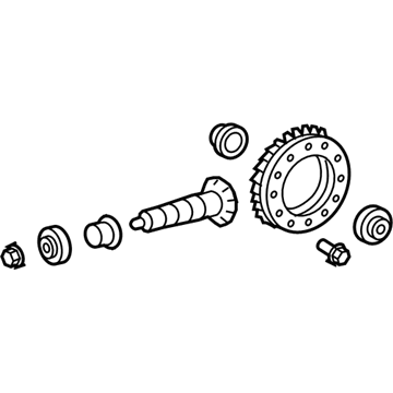 Toyota 41201-09860 Ring & Pinion
