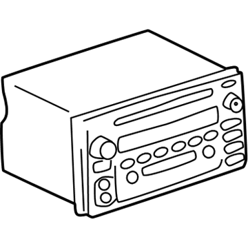 Toyota 86120-2B761 Radio