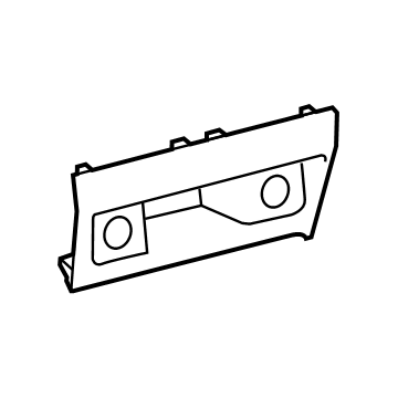 Toyota 55434-0C130-C0 Finish Panel