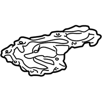 Toyota 12121-50141 Baffle Plate