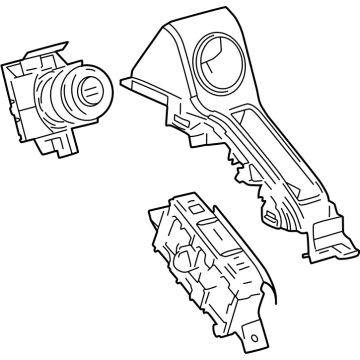 Toyota 84012-60A90 Multiplex Switch