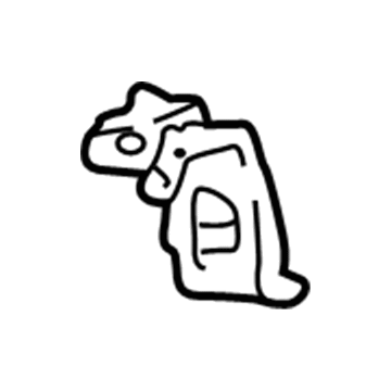 Toyota 16533-21010 Radiator Assembly Upper Support