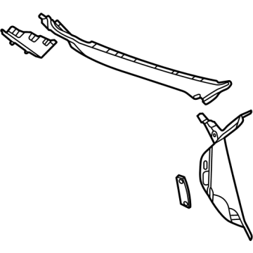 Toyota 61031-48020 Extension Assembly