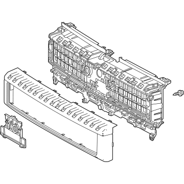 Toyota 53101-60N60 Grille Assembly