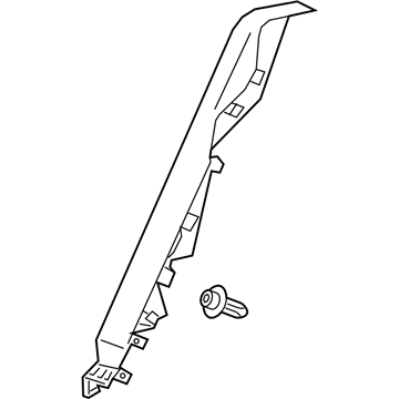 Toyota 62551-02850 Lower Quarter Trim