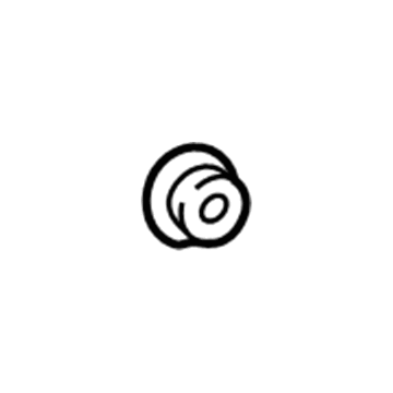 90080-17224 Toyota Bearing Retainer Nut, Front Illustration 1 of 1