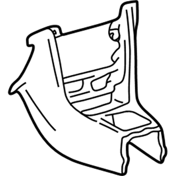 55434-02030-B0 Toyota Lower Panel, Center Illustration 1 of 1