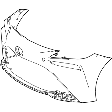 Toyota Mirai Bumper Cover - 52119-62914