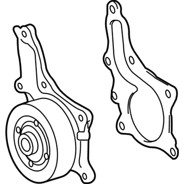 Toyota 16100-09515 Water Pump