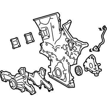 Toyota 11310-31014 Front Cover