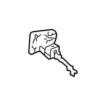 Toyota 69005-42A60 Cylinder & Keys