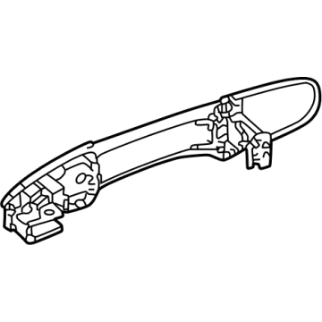 Toyota bZ4X Exterior Door Handle - 69210-K0010-B9