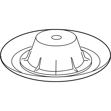 51939-48020 Toyota Upper Cover, Rear Illustration 1 of 1
