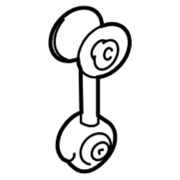 Toyota 12364-28020 Rear Mount