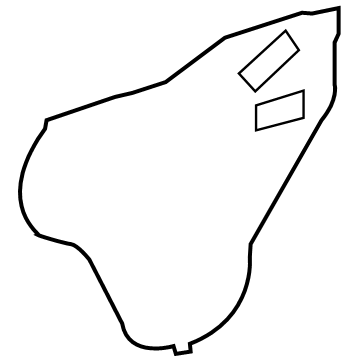 Toyota 67841-35111 Water Deflector