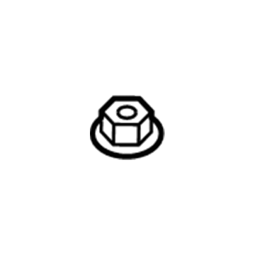 Toyota 90178-A0002 Strut Mount Nut