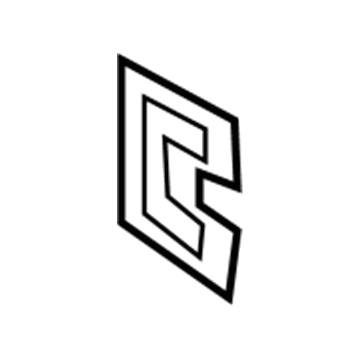 Toyota 61315-0E070 Lock Pillar Reinforcement Retainer