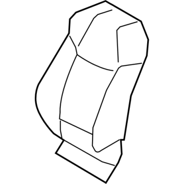 Toyota 71074-0A380-B2 Seat Back Cover