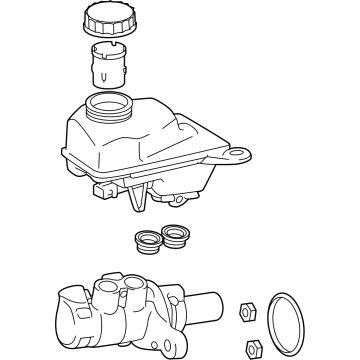 Toyota 47201-09A90 Master Cylinder Assembly