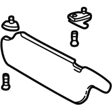 Toyota 74310-42380-B0 Sunvisor