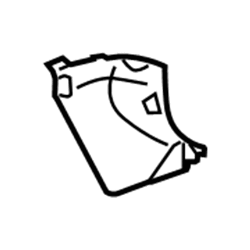 Toyota 62111-52120-B0 Cowl Trim