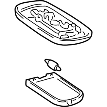 Toyota 81240-12060-P0 Dome Lamp