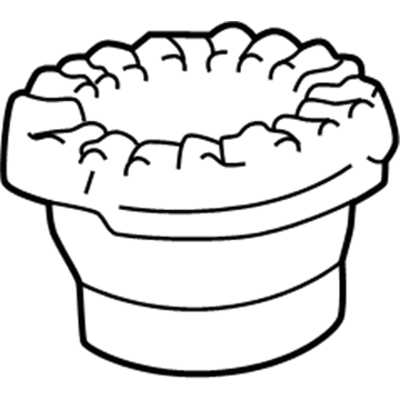 Toyota 48257-01020 Shock Mount