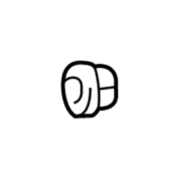 90179-08206 Toyota Retainer Nut Illustration 1 of 1