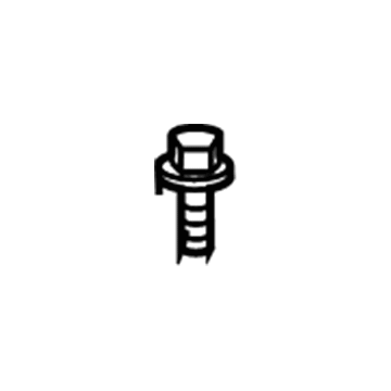90080-10080 Toyota Box Bolt, Lower Illustration 1 of 1