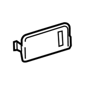 81251-12030 Toyota Lens, Room Lamp, Rear Illustration 1 of 1